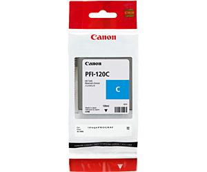 Tusz Canon PFI-120 C  |  iPF TM-200/205|  | 130 ml |   cyan
