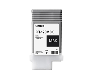 Tusz Canon PFI-120 MBK | iPF TM-200/205| 130ml | matte black