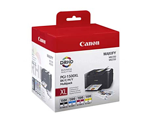 Tusz Canon PGI1500 MultiPack do Maxify MB2050/2150/2350 | CMYK/ | 4szt