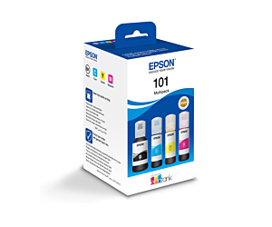 Tusz Epson 101 do EcoTank L6160/6170/4150/4160 | 25,5 k | CMYK Multipack
