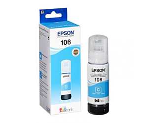 Tusz Epson 106 EcoTank do L7160/L7180 | 70 ml | cyan