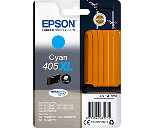 Tusz Epson 405XL do WF-7835/7830D/7840DTWF | 14,7 ml | Cyan