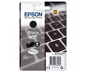 Tusz Epson 407 do WF-4745DTWF | 41,2 ml | Black