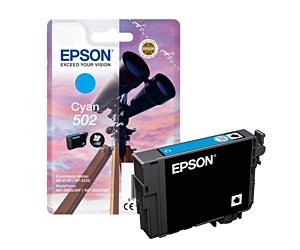 Tusz Epson 502 do Expression Home XP-5105/XP-5100 | 3,3 ml | Cyan