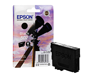 Tusz Epson 502 do Expression Home XP-5105/XP-5100 | 4,6 ml | Black