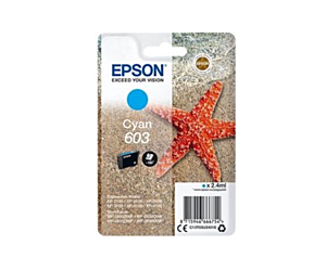 Tusz Epson 603 do XP-2100/2105/2150/3155 | cyan | 130str | 2,4ml