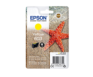 Tusz Epson 603 do XP-2100/2105/2150/3155 | yellow | 130str | 2,4ml