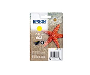 Tusz Epson 603 do XP-2100/2105/2150/3155 | yellow | 2,4ml | blistr z ochroną
