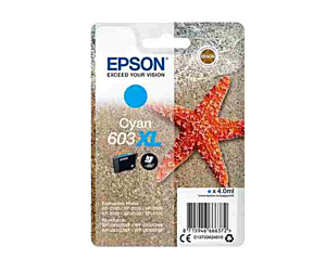 Tusz Epson 603 XL do XP-6000 | 350 str.| 4 ml | cyan