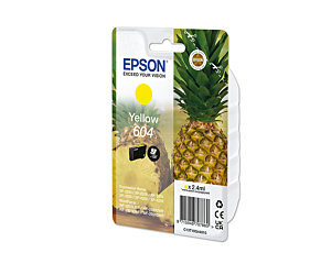 Tusz Epson 604 do WorkForce WF2910/2930/2935/2950 | 130str.| 2,4ml | yellow