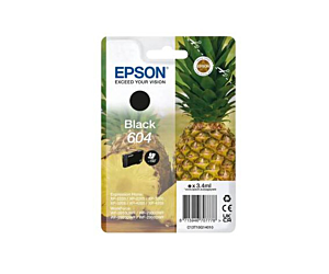 Tusz Epson 604 do WorkForce WF2910/2930/2935/2950 | 150str.| 3,4ml | black