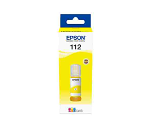 Tusz Epson  ET112 do EcoTank L15150/L15160  | 6000str. | 70 ml | yellow