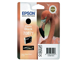 Tusz Epson T0871 do Stylus Photo R1900 | 11,4ml | photo black