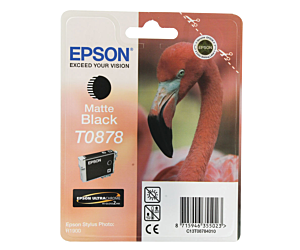 Tusz Epson T0878 do Stylus Photo R1900 | 11,4ml | matte black