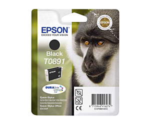 Tusz Epson T0891 do Stylus S20,SX-100/105/200/205 | 5,8ml | black