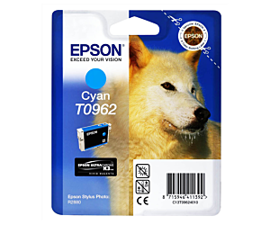 Tusz Epson T0962 do Stylus Photo R2880 | 11,4ml | cyan