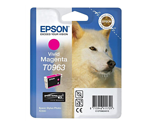 Tusz Epson T0963 do Stylus Photo R2880 | 11,4ml | vivid magenta