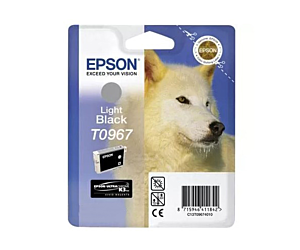 Tusz Epson T0967 do Stylus Photo R2880 | 11,4ml | light black
