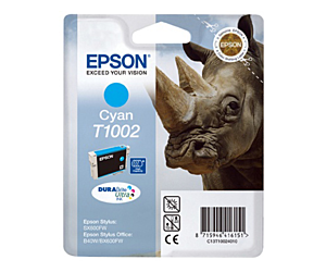 Tusz Epson T1002  do  Epson Stylus Office BX6000FW, SX-510W/515W | 11,1ml | cyan