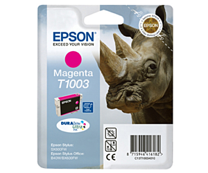Tusz Epson T1003 do EpsonStylus Office BX6000FW SX-510W/515W | 11,1ml | magenta