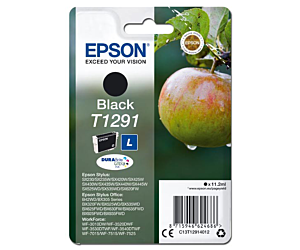 Tusz Epson T1291 do  Stylus SX-230/235W/420W/425W/430W | 11,2ml | black