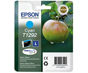Tusz Epson T1292 do Stylus SX-230/235W/420W/425W/430W | 7ml | cyan