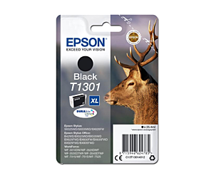 Tusz Epson T1301do Stylus BX-525WD/535WD, SX620FW | 25,4ml | black