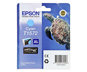 Tusz  Epson  T1572  do Stylus Photo  R3000   | 25,9ml |   cyan