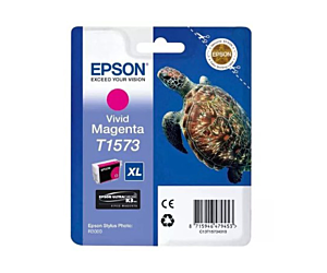 Tusz Epson T1573 do Stylus Photo R3000 | 25,9ml | magenta
