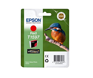Tusz Epson T1597 do Stylus Photo R2000 | 17ml | red