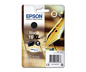 Tusz Epson T1631 XL do WF-2520NF/2530WF/2510WF | 12.9ml | black