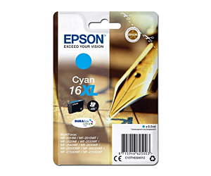 Tusz Epson T1632 XL do WF-2520NF/2530WF/2510WF | 6.5ml | cyan