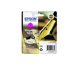 Tusz Epson T1633 XL do WF-2520NF/2530WF/2510WF | 6.5ml | magenta