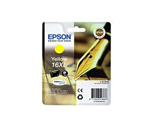 Tusz Epson T1634 XL do WF-2520NF/2530WF/2510WF | 6.5ml | yellow