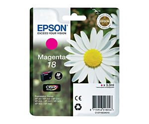 Tusz Epson T1803 do XP-102/202/302/305/402/405 | 3,3ml | magenta