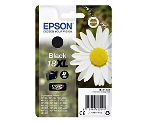 Tusz Epson T1811 do XP-102/202/302/305/402/405 | 11,5ml | black