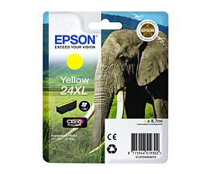 Tusz Epson T2434 XL do XP-750/850 | 8,7ml | yellow