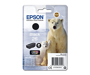 Tusz Epson T2601 do XP-600/700/800 | 6,2ml | black