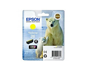 Tusz Epson T2614 do XP-600/700/800 | 4,7ml | yellow