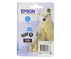 Tusz Epson T2632 do XP-600/700/800 | 9,7ml | cyan