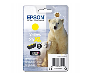Tusz Epson T2634 do XP-600/700/800 | 9,7ml | yellow
