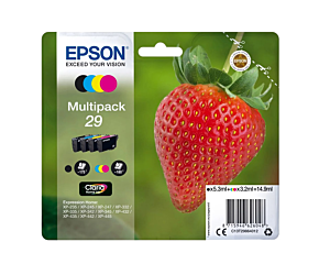 Tusz  Epson T29 | CMYK | 5,3/3x3,2ml