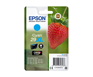 Tusz Epson T29 XL do XP-235/332/335/432 6,4 ml Cyan