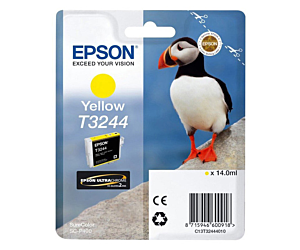 Tusz Epson T3244 do SureColor SC-P400 Yellow| 14,0 ml | 980 str |