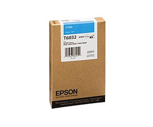 Tusz Epson T6032 do Stylus Pro 7800/7880/9800/9880 | 220ml | cyan