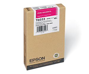 Tusz Epson T603B do Stylus Pro 7800/9800 | 220ml | magenta