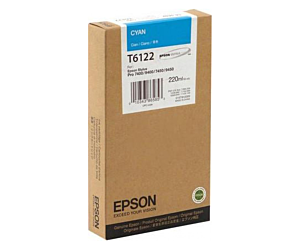 Tusz Epson T6122   do Stylus Pro 7400/9400 | 220ml |  cyan