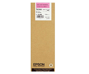 Tusz  Epson T6366   do  Stylus Pro 7900/9900 | 700ml | light  magenta