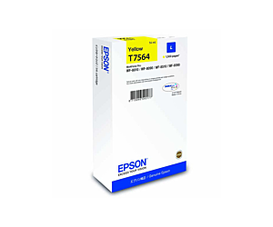 Tusz Epson T7564 do WorkForce Pro WF-8590DWF | 14 ml | 1500 str | yellow