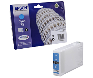 Tusz Epson T79 do WP-5110/5190/5620/5690 | 7 ml | cyan
